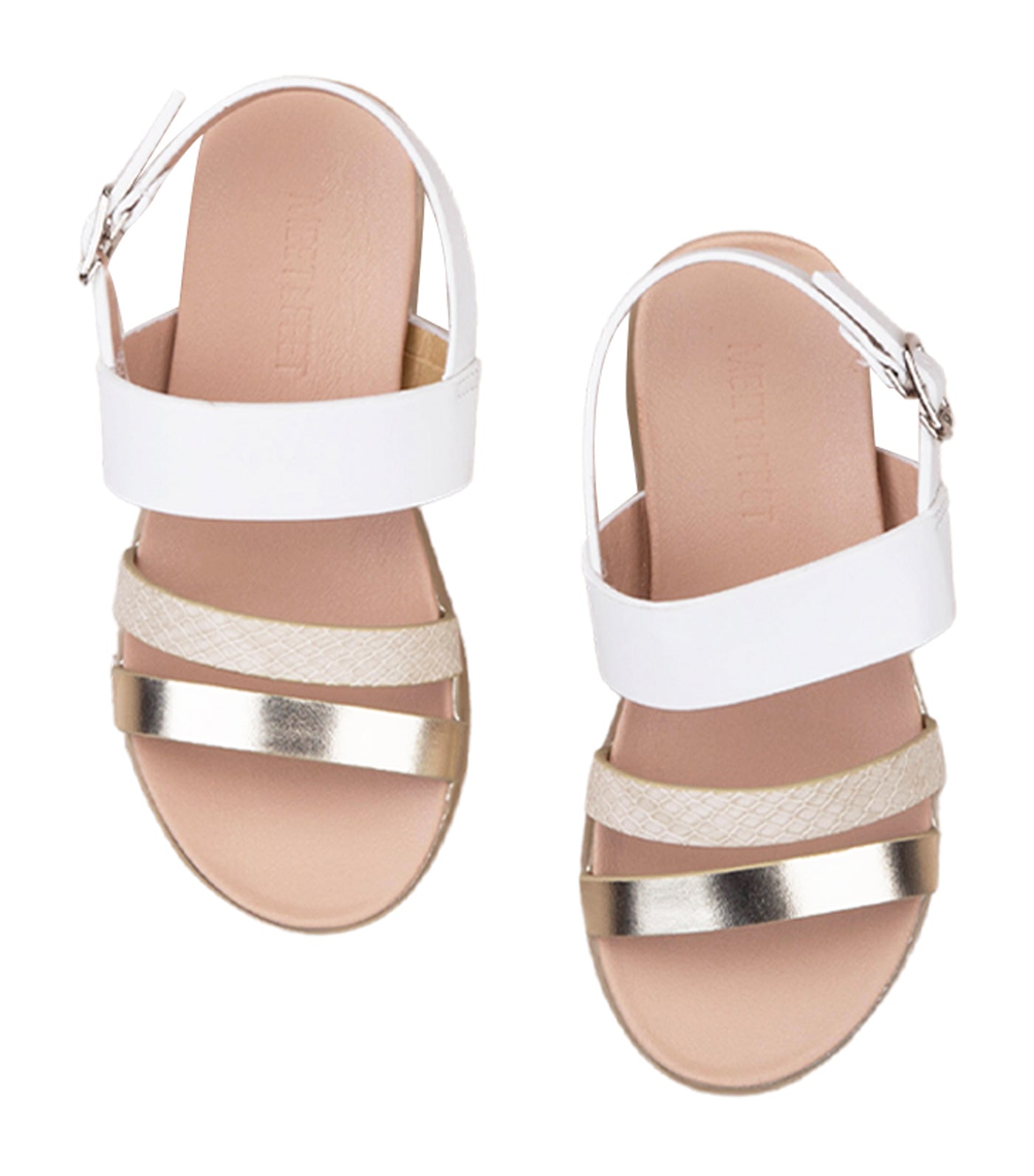 Blessy Kids Sandals for Girls - Gold