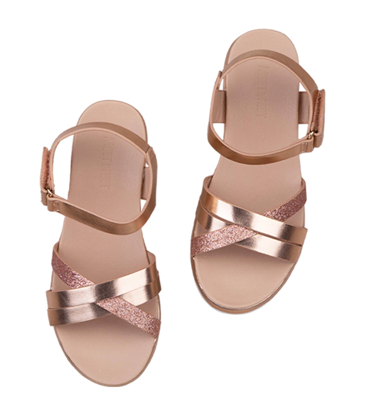 Bobbie Kids Sandals for Girls - Rosegold