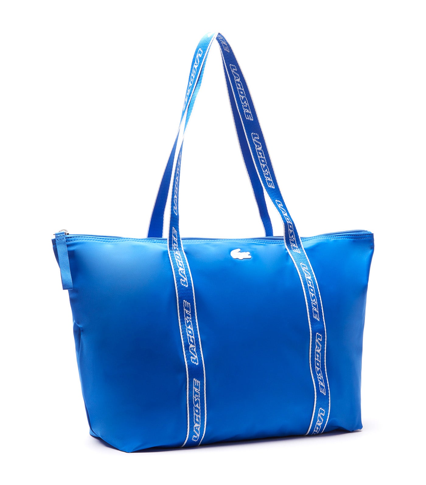 Royal blue store tote handbag