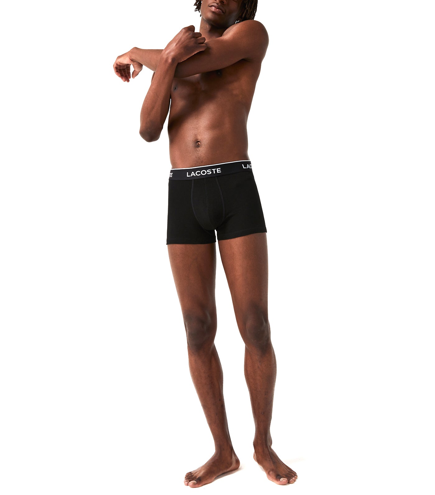 Pack Of 3 Casual Boxer Briefs Black