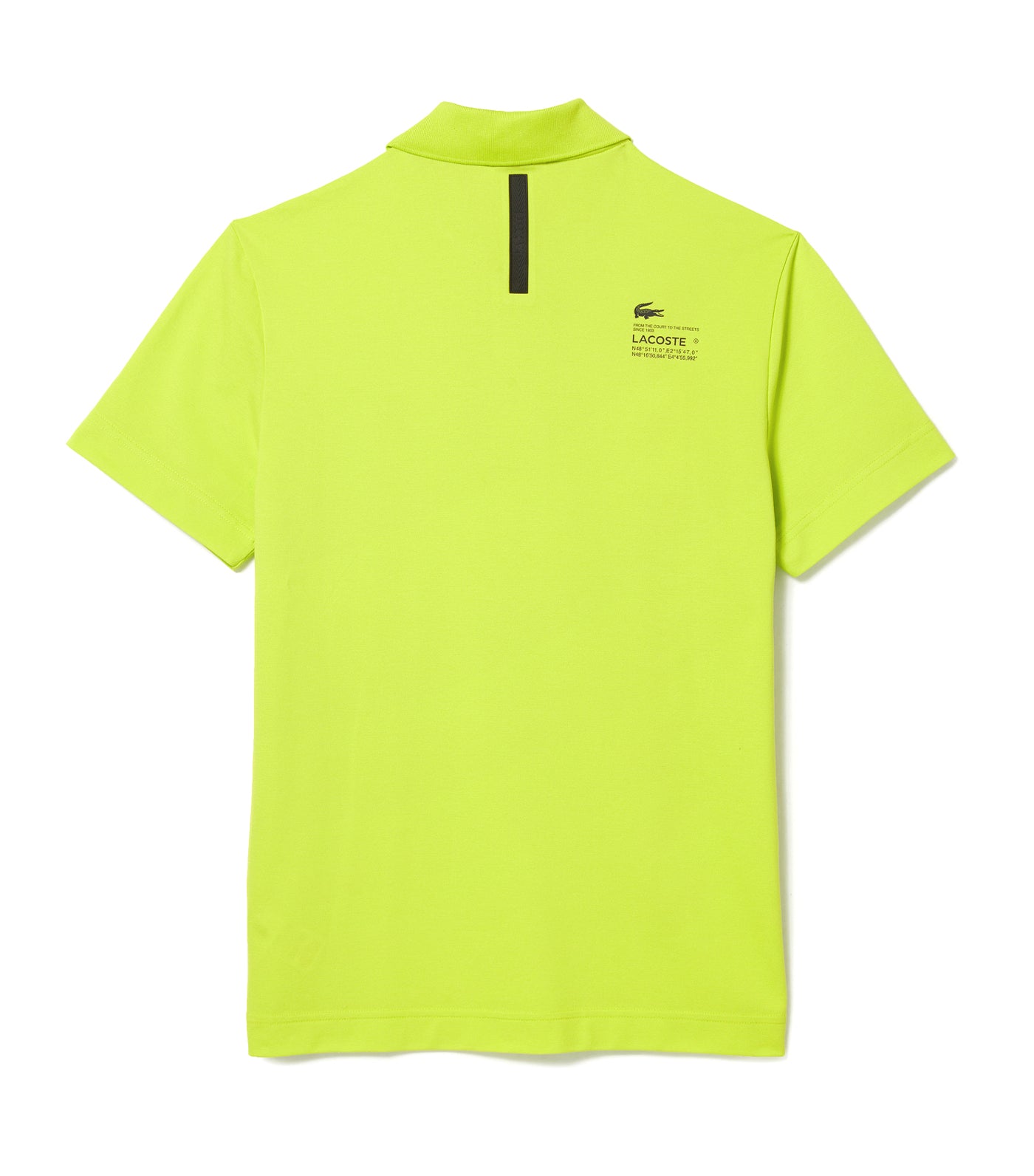 Men's Regular Fit Branded Piqué Polo Shirt Lima