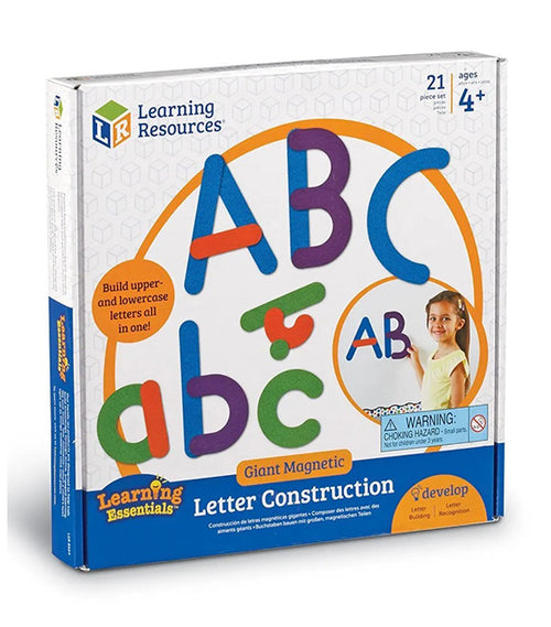 Learning Resources Giant Magnetic Letter Construction | Rustan's