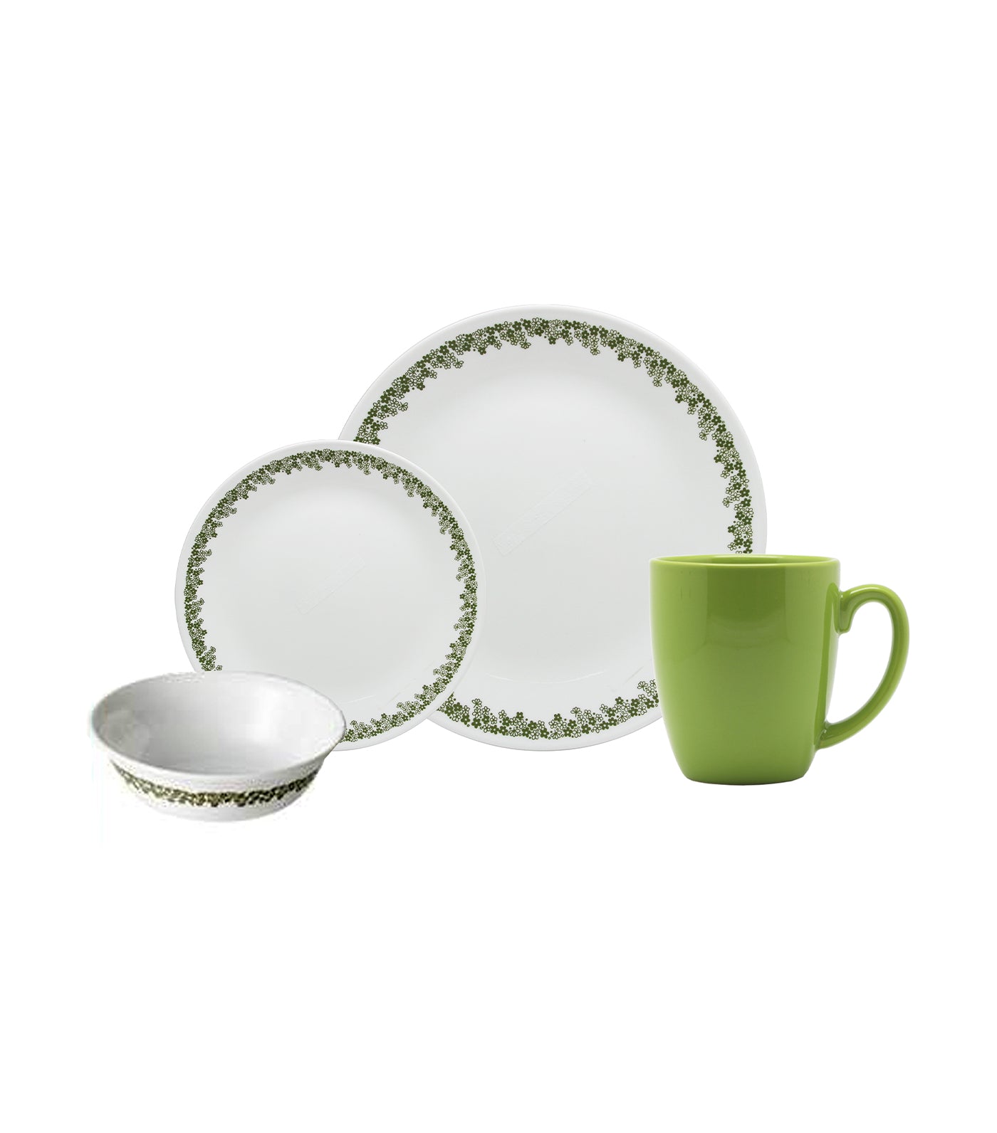 Corelle Green Flowers Wholesale Discounts | clc.cet.edu