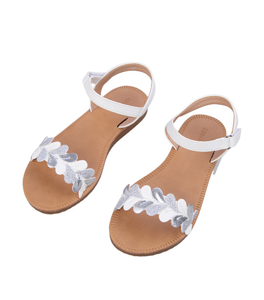 Breigh Kids Sandals for Girls - White