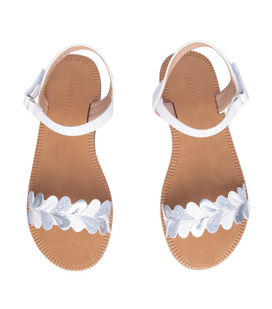 Breigh Kids Sandals for Girls - White