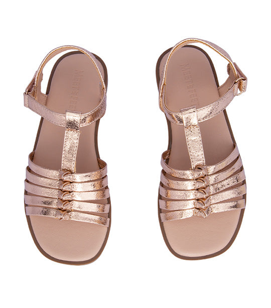 Briley Kids Sandals for Girls - Rosegold