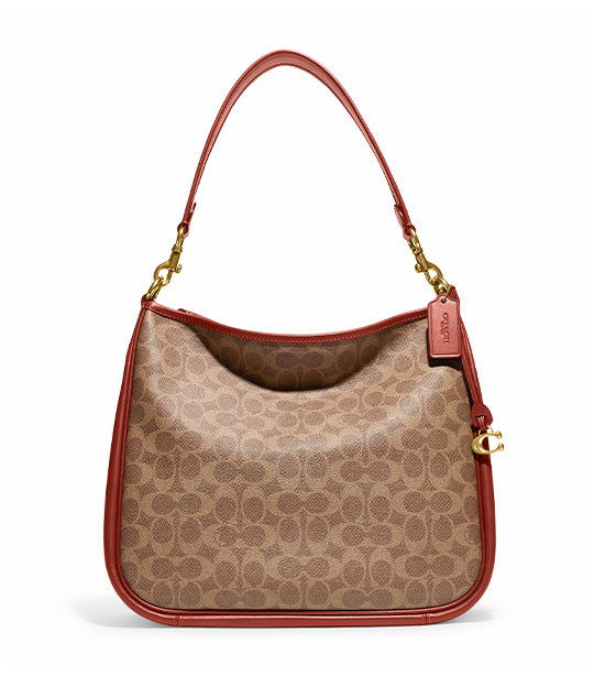 Tan coach 2025 shoulder bag