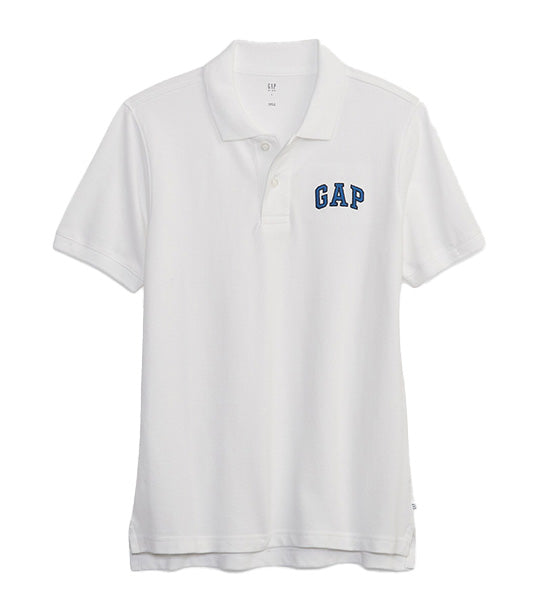 Gap white polo deals shirt