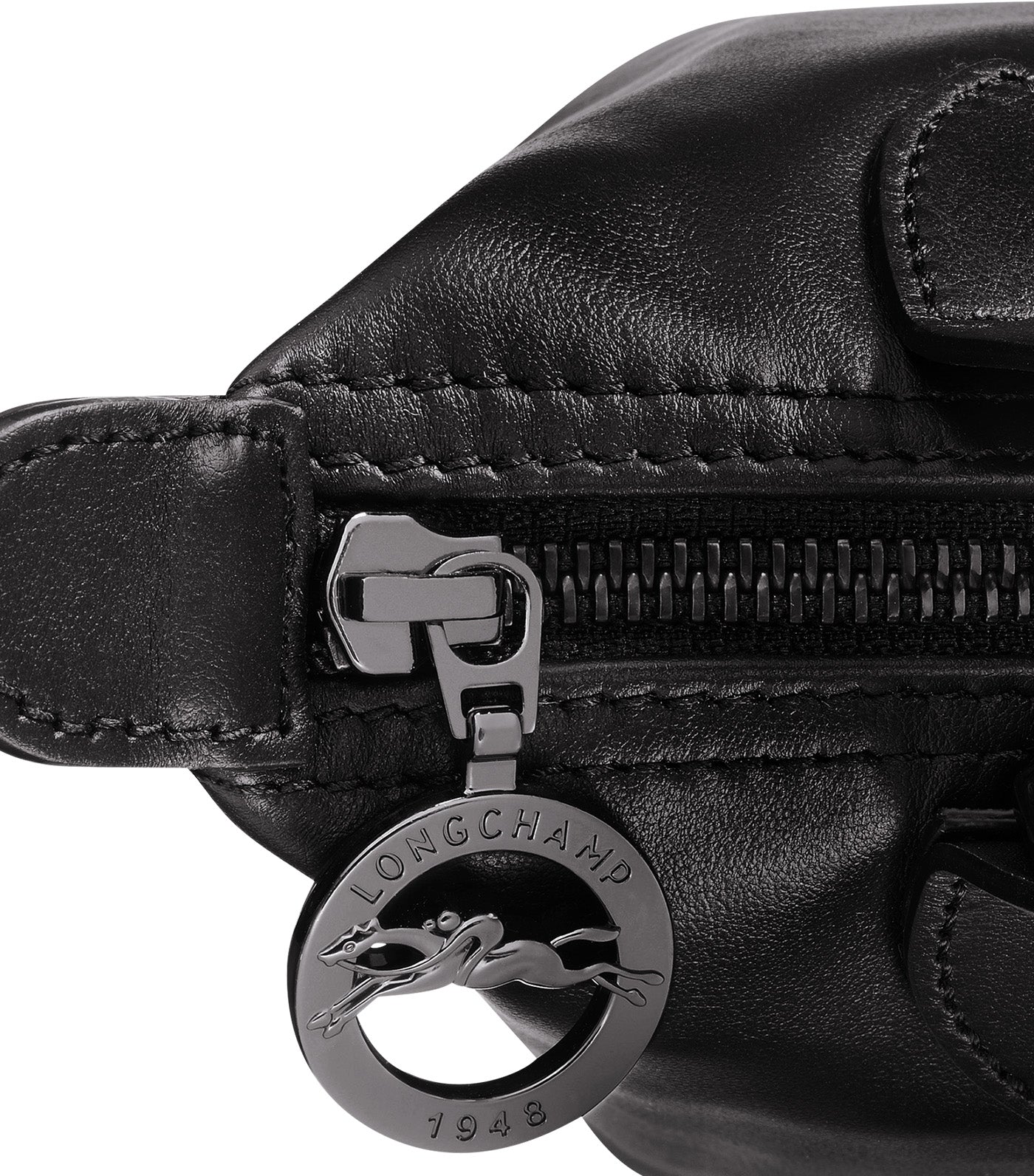 Original Longchamp LE PLIAGE XTRA Shoulder Hobo Bag M Cowhide Leather Tote  Bag