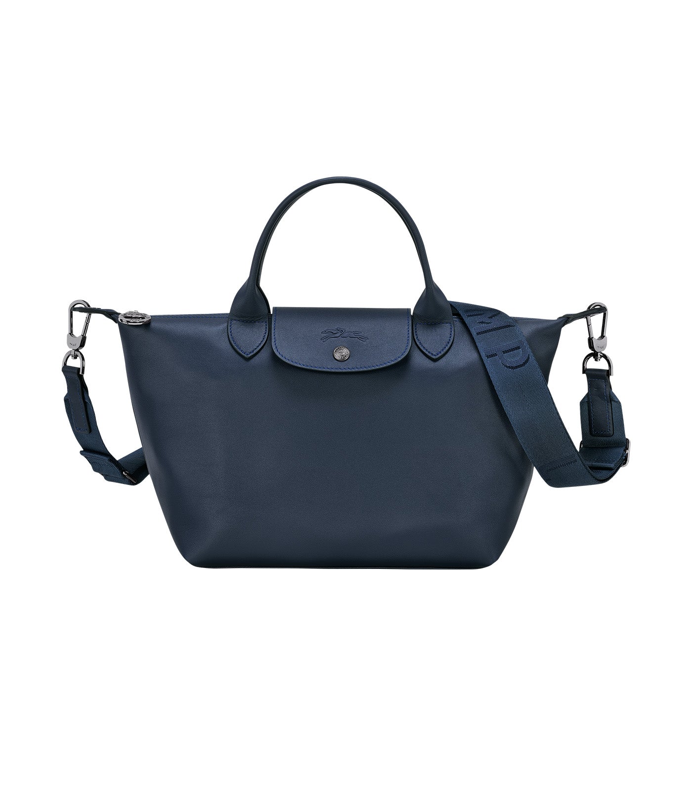 Longchamp Le Pliage Top-Handle Bag Medium Navy One Size: Handbags