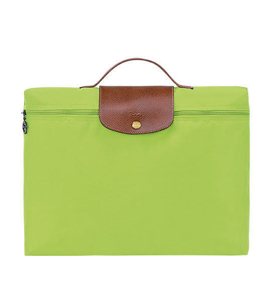 Le Pliage Original Briefcase S Green