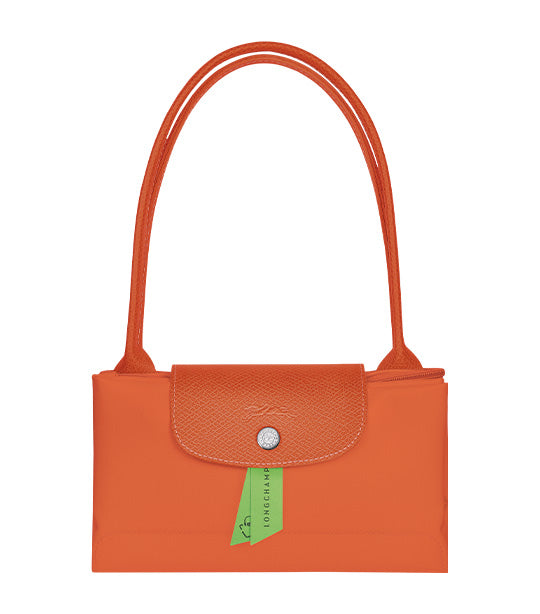 Le Pliage Green Shoulder Bag M Carrot