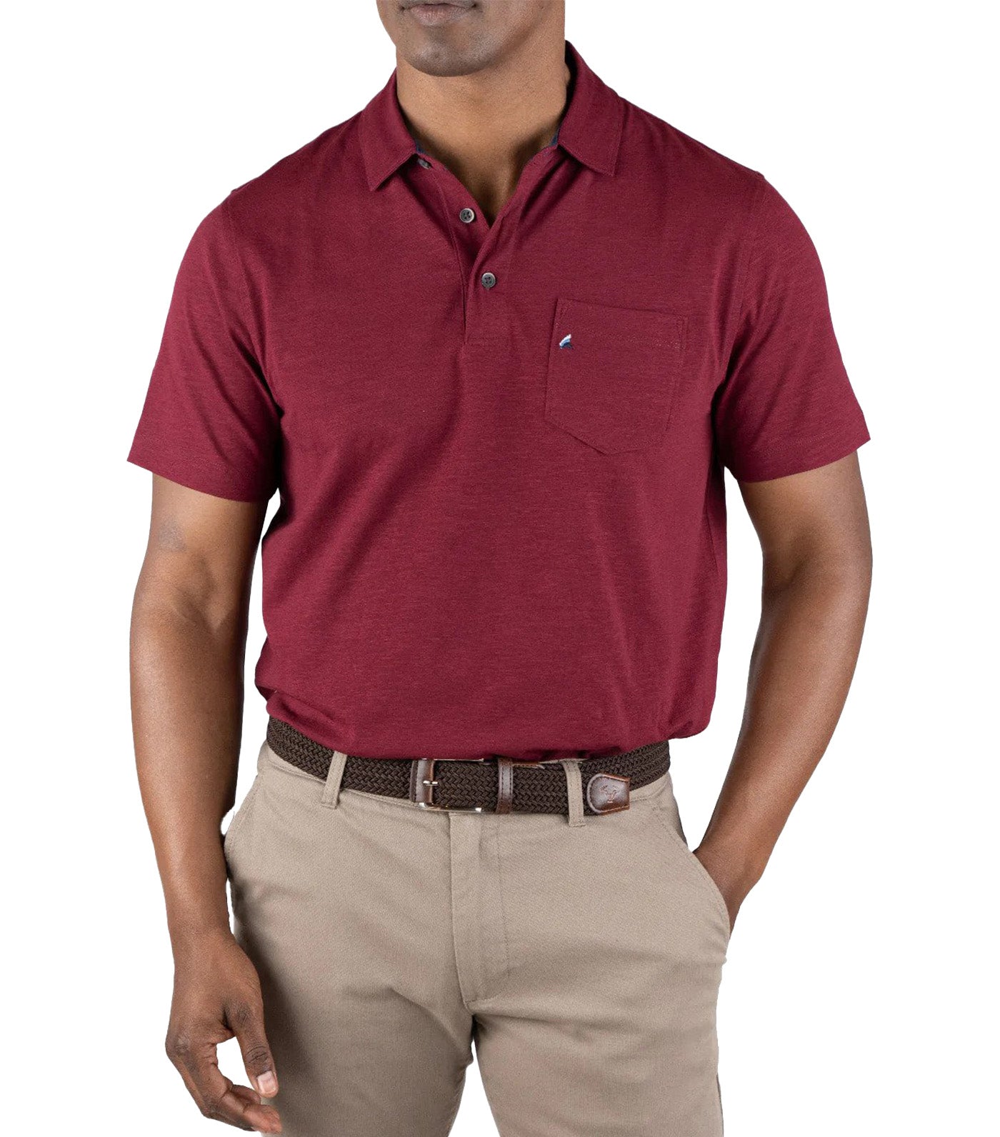 Airotec® Performance Jersey Polo-New! Zinfandel