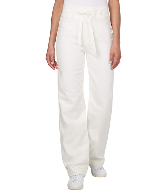 Tommy Relaxed Straight Jeans White