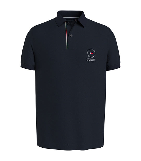 Tommy hilfiger clearance polo shirt navy