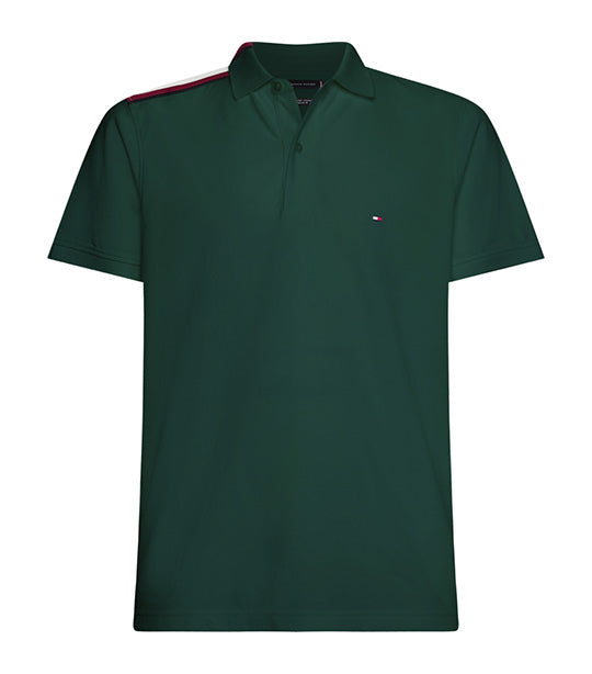 Tommy hilfiger green store polo shirt