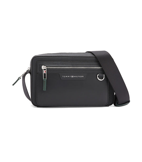 Tommy Hilfiger Business Leather Mini Reporter Bag