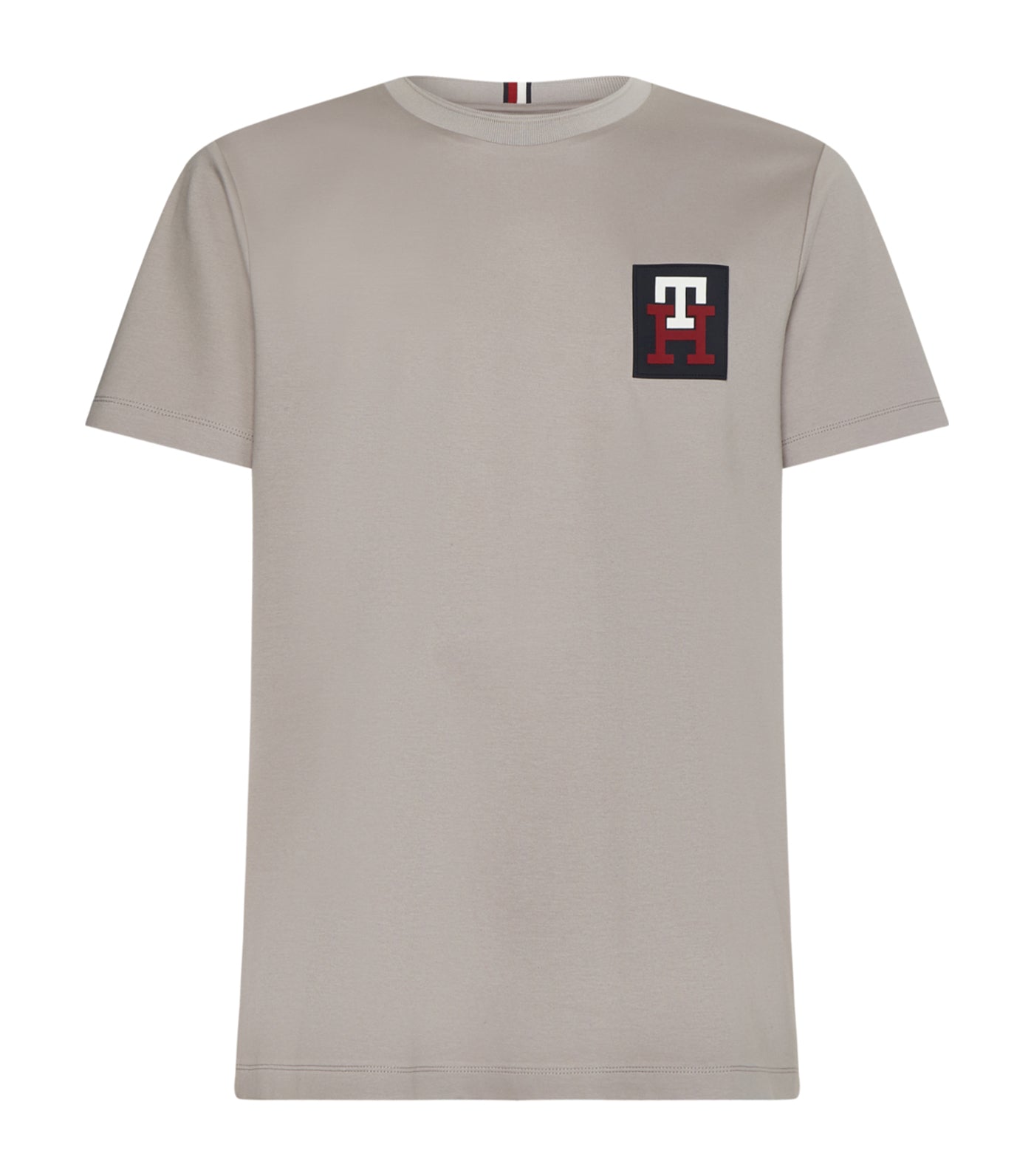 Tommy Hilfiger IM Monogram Badge Tee Gray