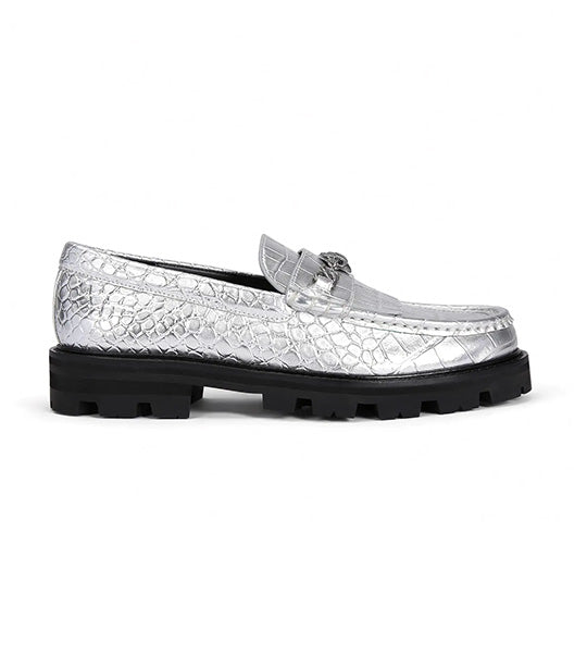 Carnaby Chunky Loafer Silver