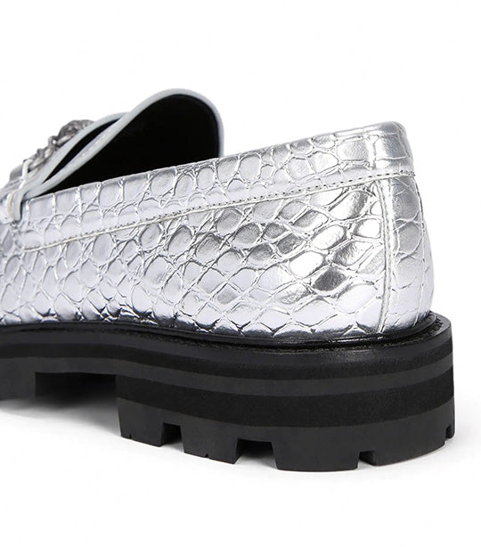 Carnaby Chunky Loafer Silver