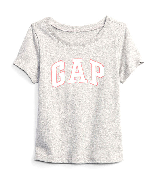 Gap Kids Toddler Logo Graphic T-Shirt - Light Heather Gray