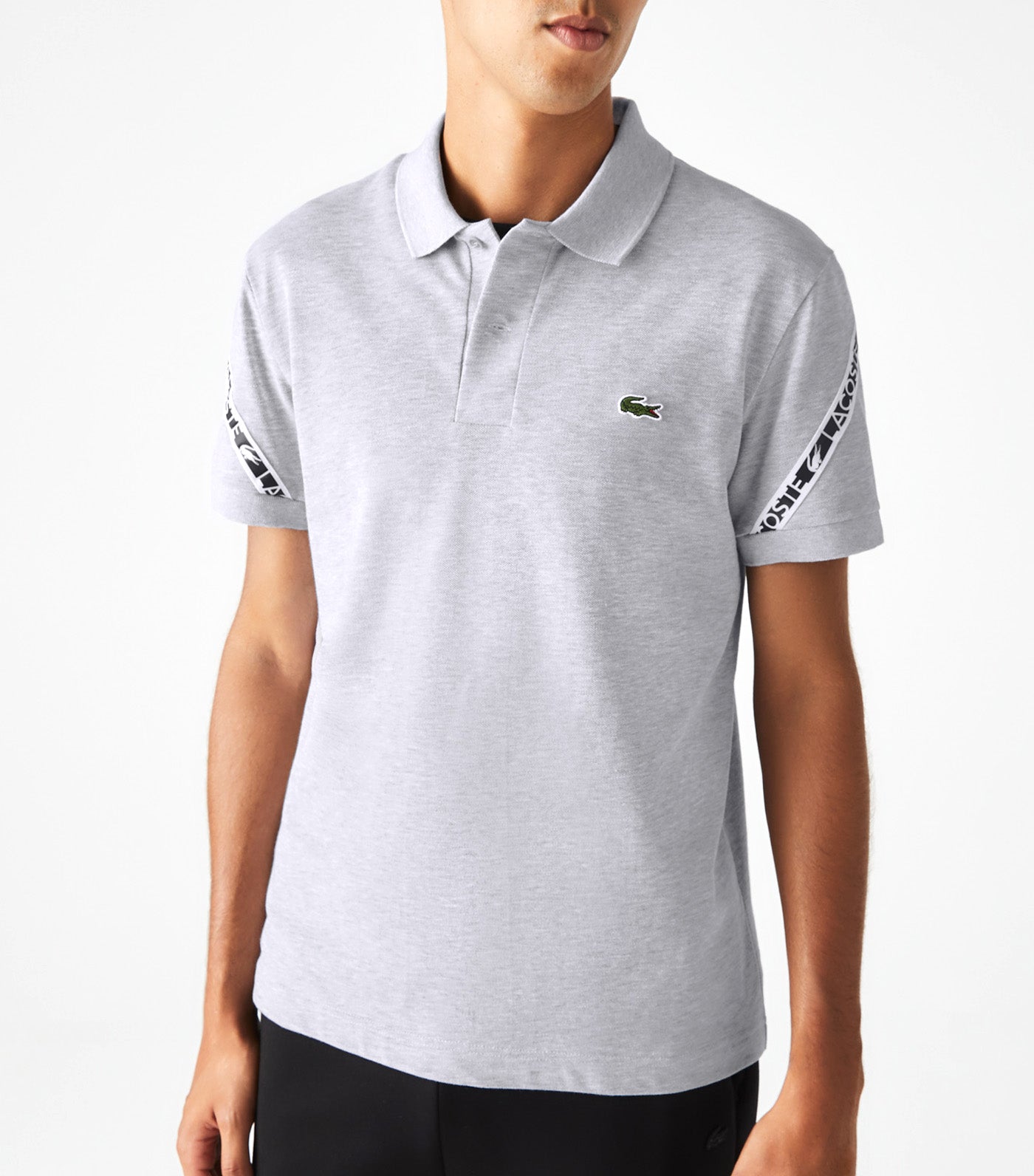 Lacoste silver chine Clearance