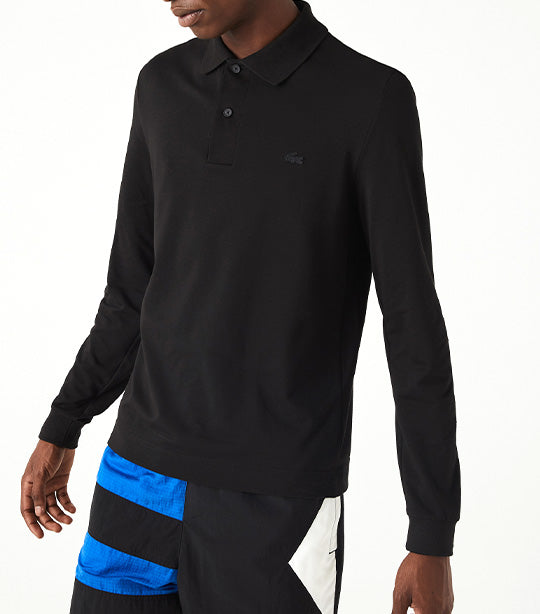 Men's Regular Fit Ultra Stretch Polo Black