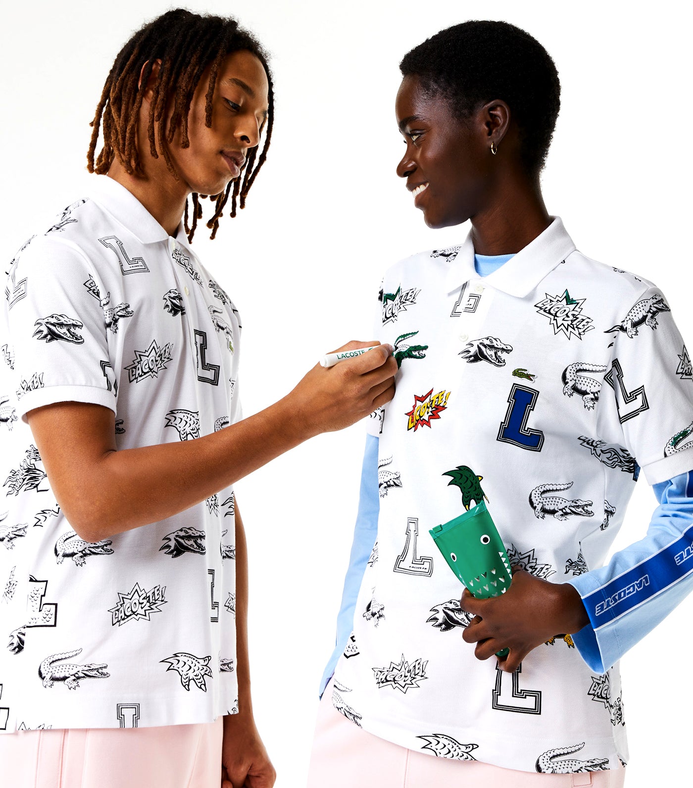 Lacoste customise new arrivals