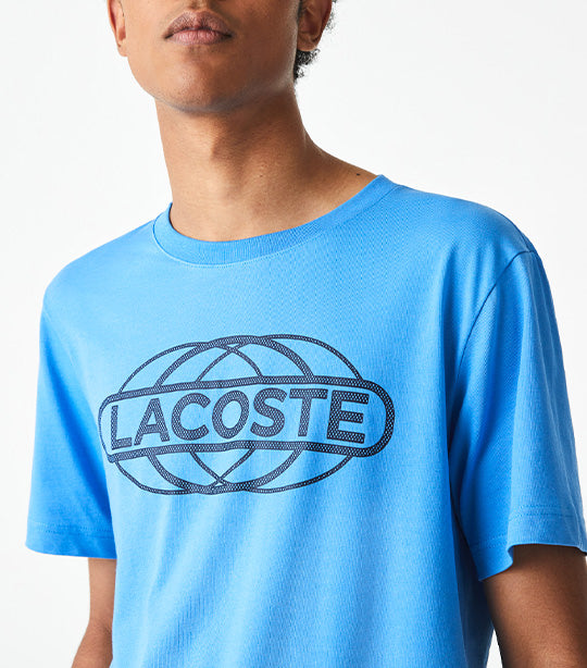 Men's SPORT Organic Jersey T-Shirt Argentine Blue