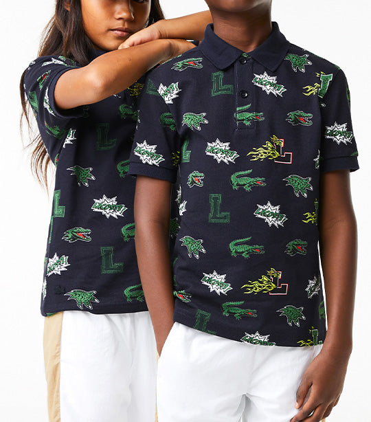 Polo lacoste palm online croc