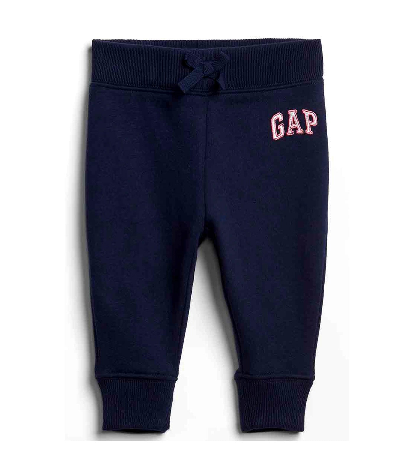Toddler Gap Logo Pants in Fleece - Elysian Blue