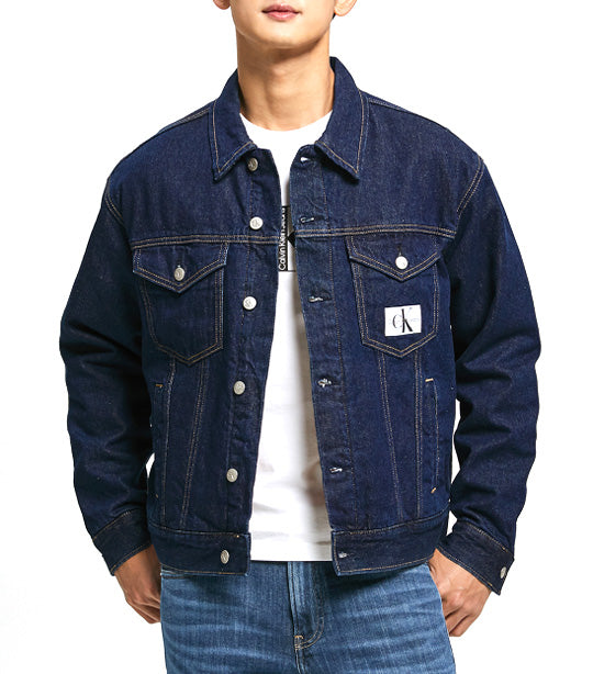 contrast panel denim jacket | Calvin Klein Jeans | Eraldo.com