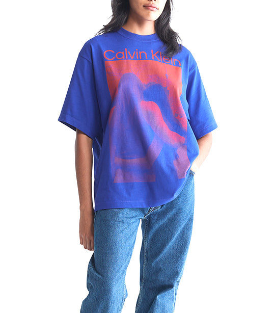 Standards Frisbee Graphic T-Shirt Pansy/Purple