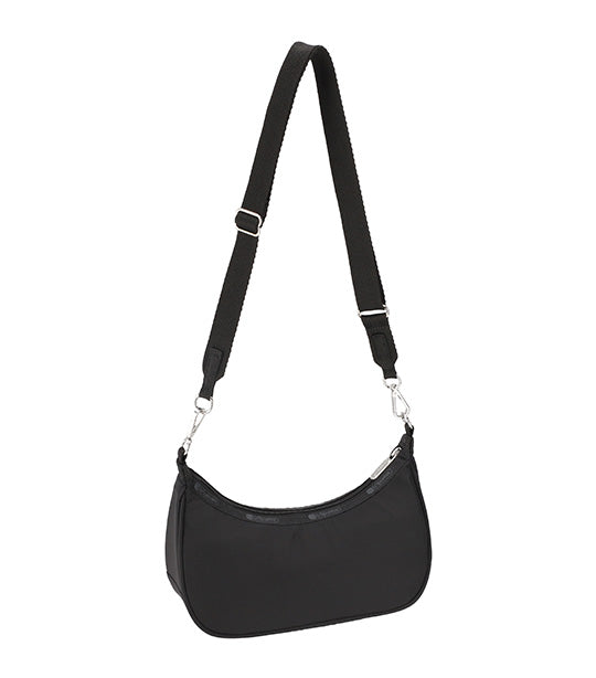 Convertible Hobo Small Recycled Black