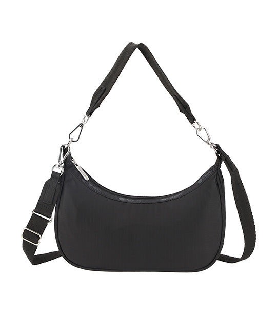 Convertible Hobo Small Recycled Black