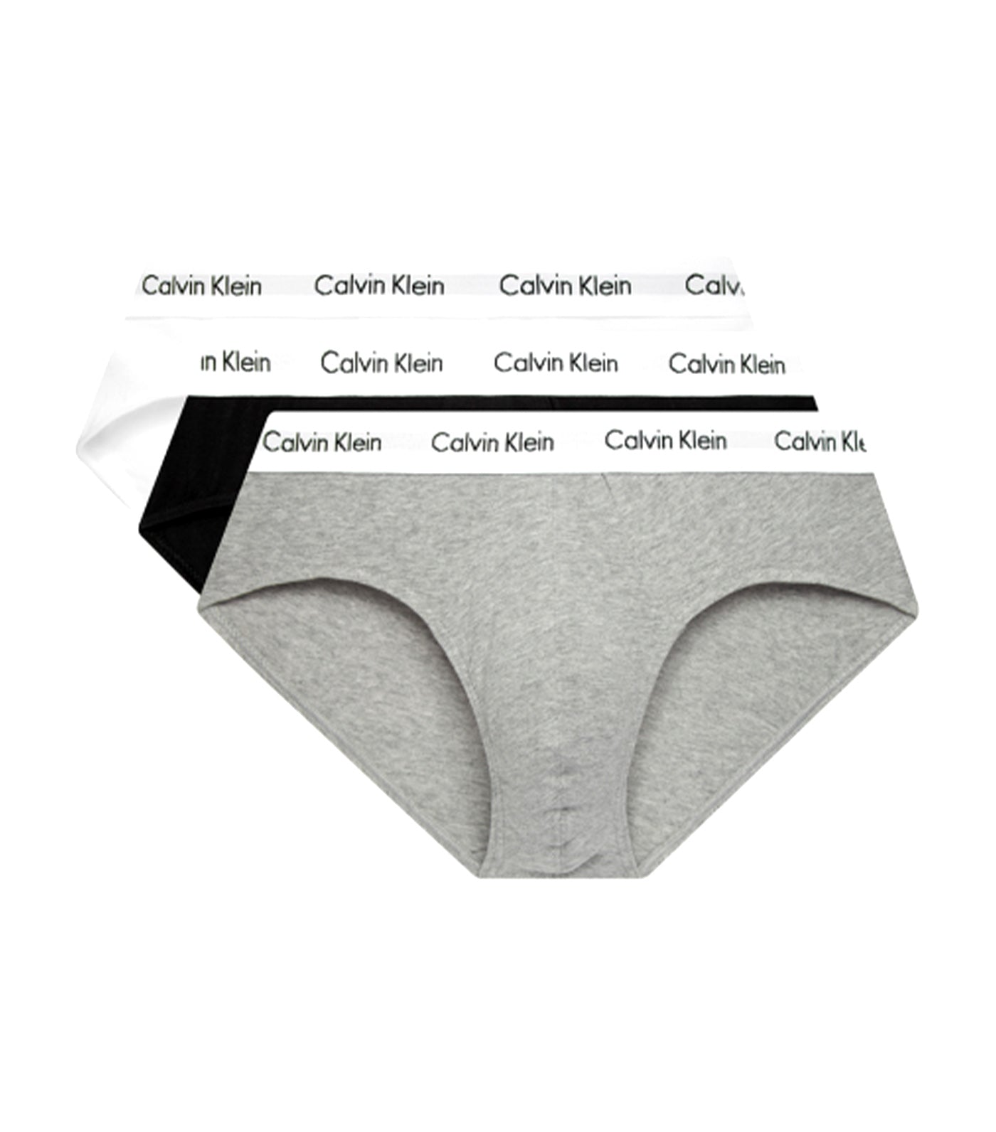 Jual Calvin Klein CK Underwear - 3 Pack Hip Briefs - Grey Original