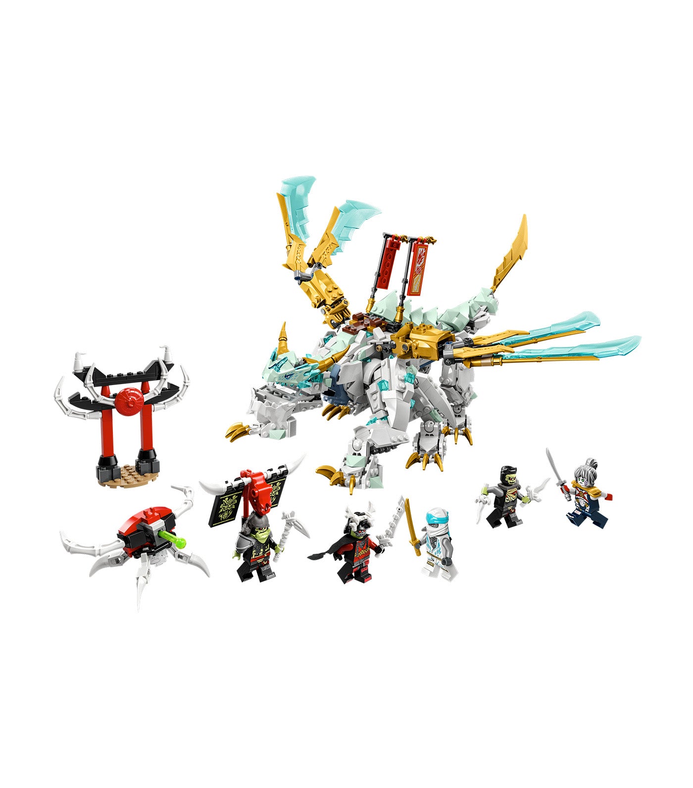 LEGO NINJAGO Zane s Ice Dragon Creature