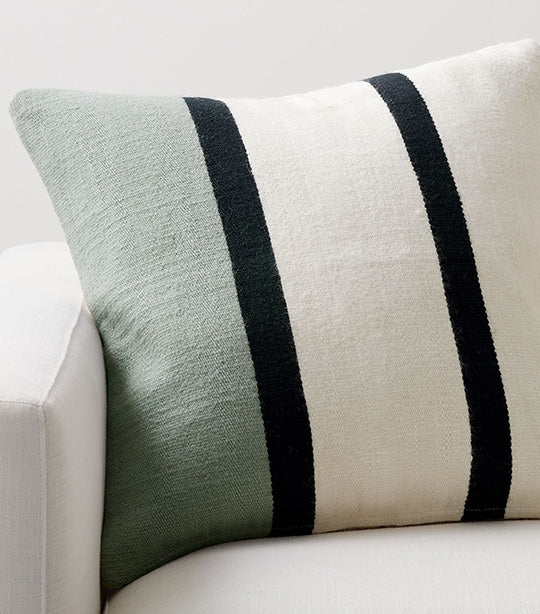 Pottery Barn Theo Striped Pillow Cover