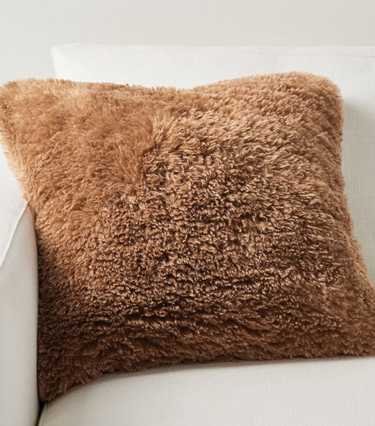 Pottery barn fur pillow covers sale