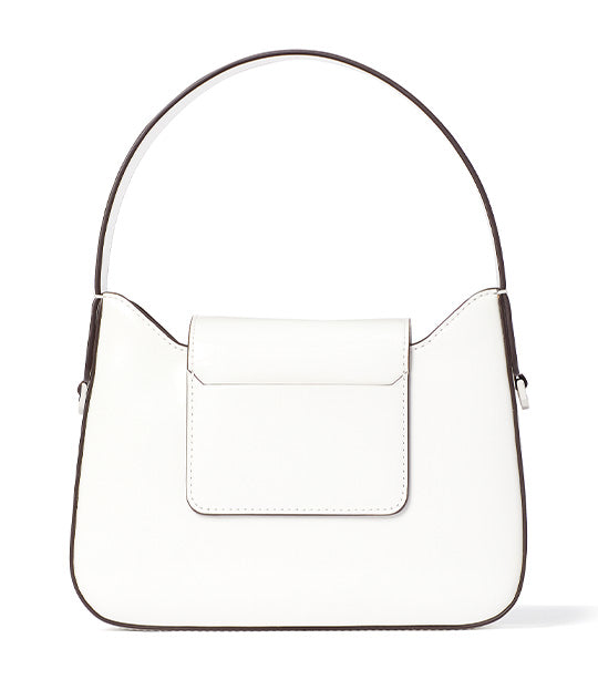 Sam Icon Mini Hobo Bag True White