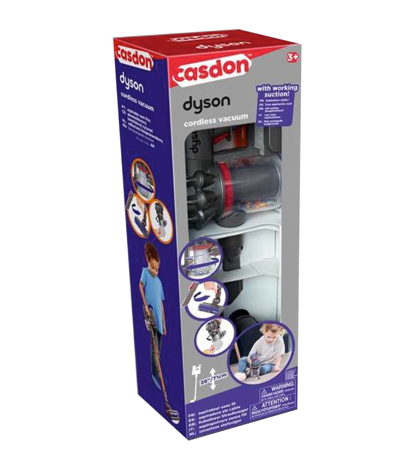 Casdon Dyson Cordless Vacuum Playset