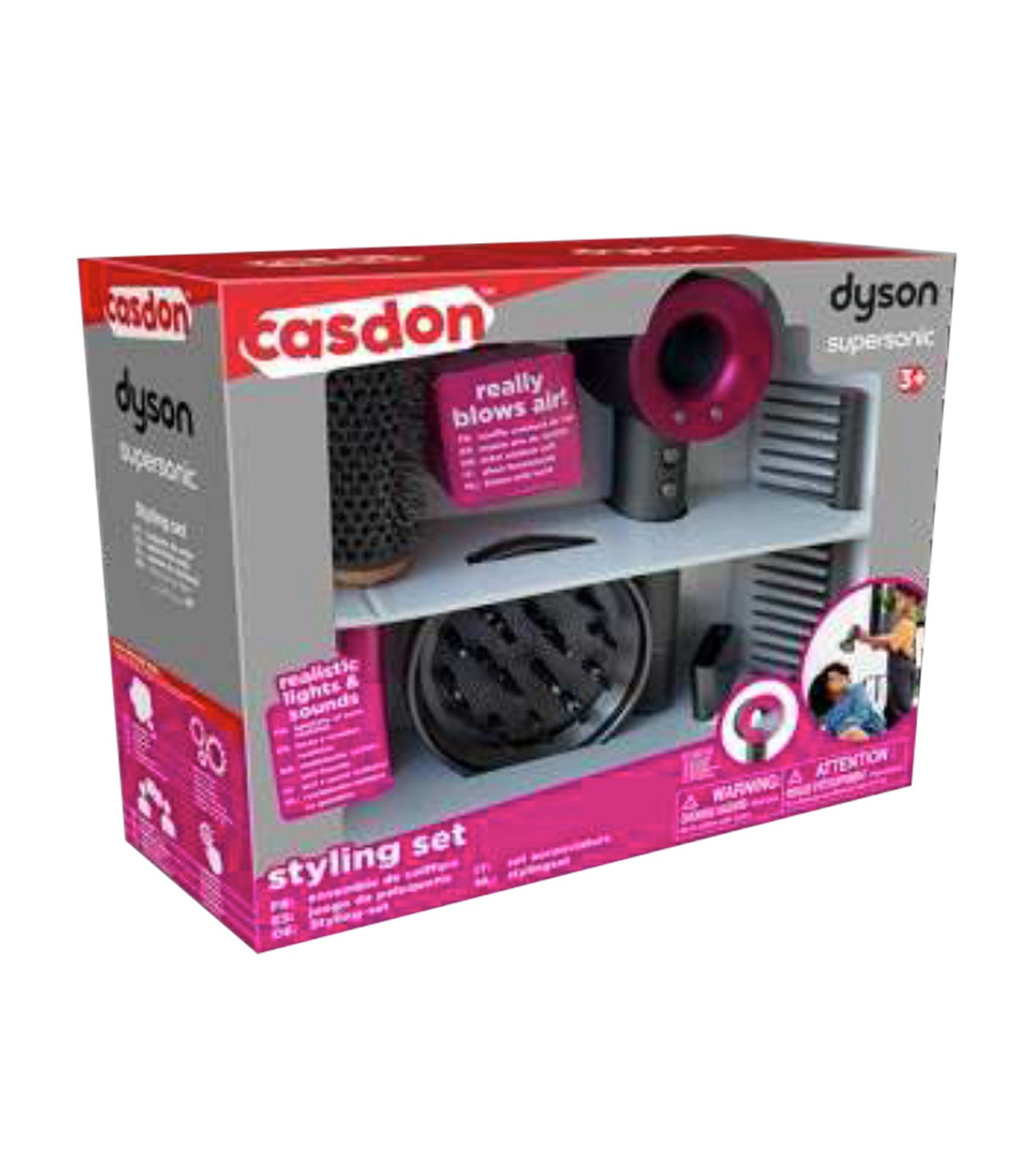 Casdon Dyson Supersonic Styling Playset