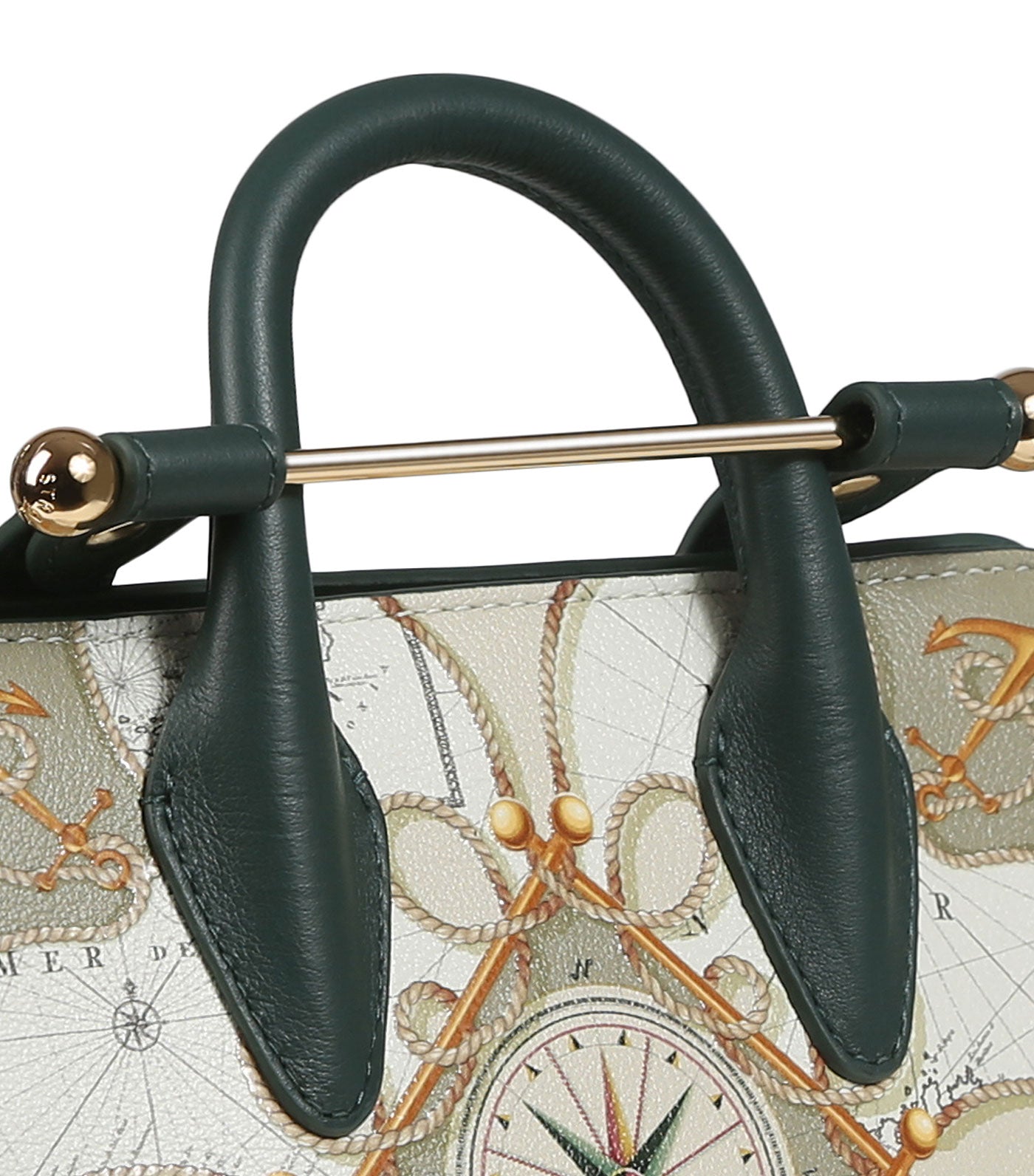 Strathberry Nano Tote in Green