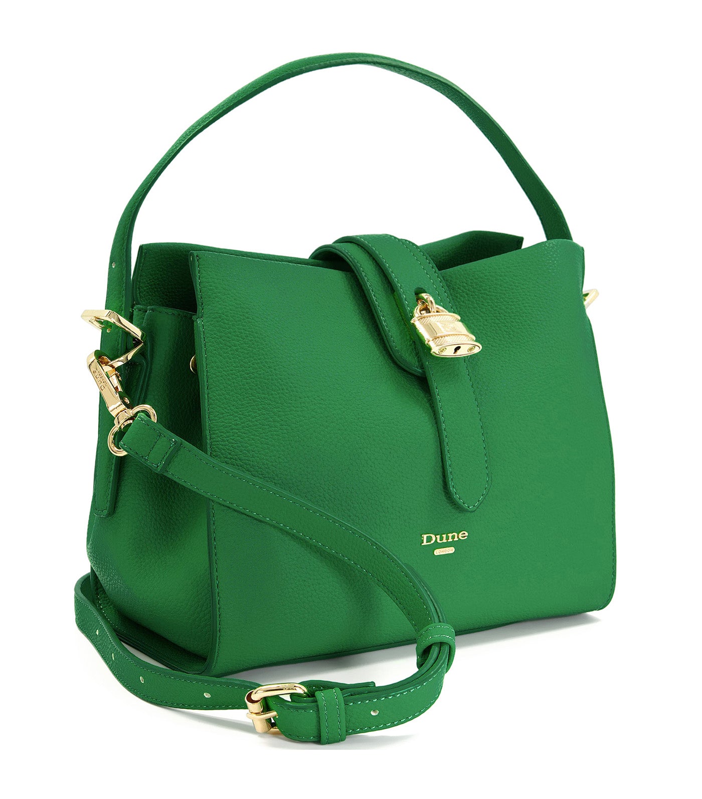 Daytona Padlock Grab Bag in Synthetic Green