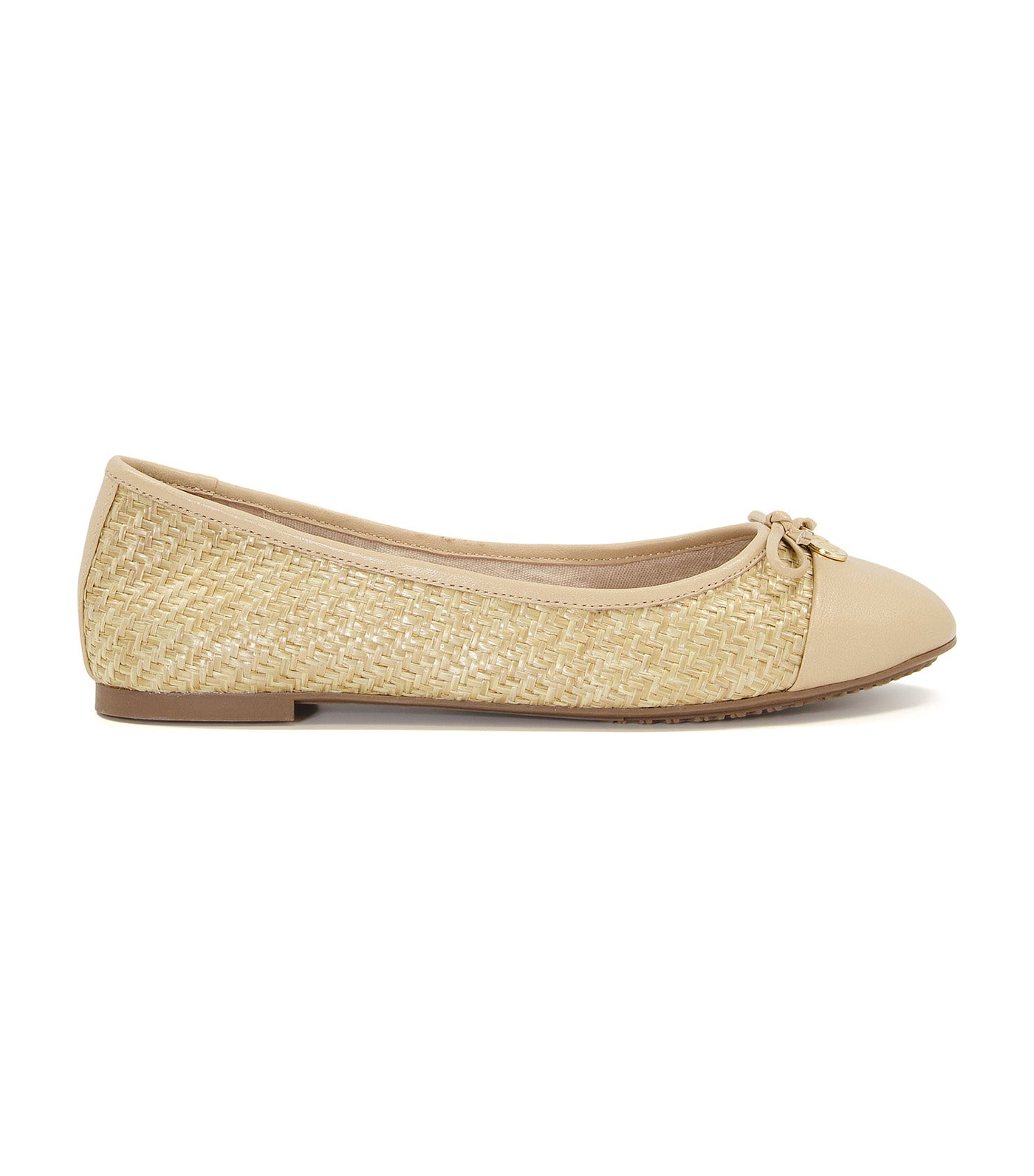 Shops dune hennah woven ballerina shoes