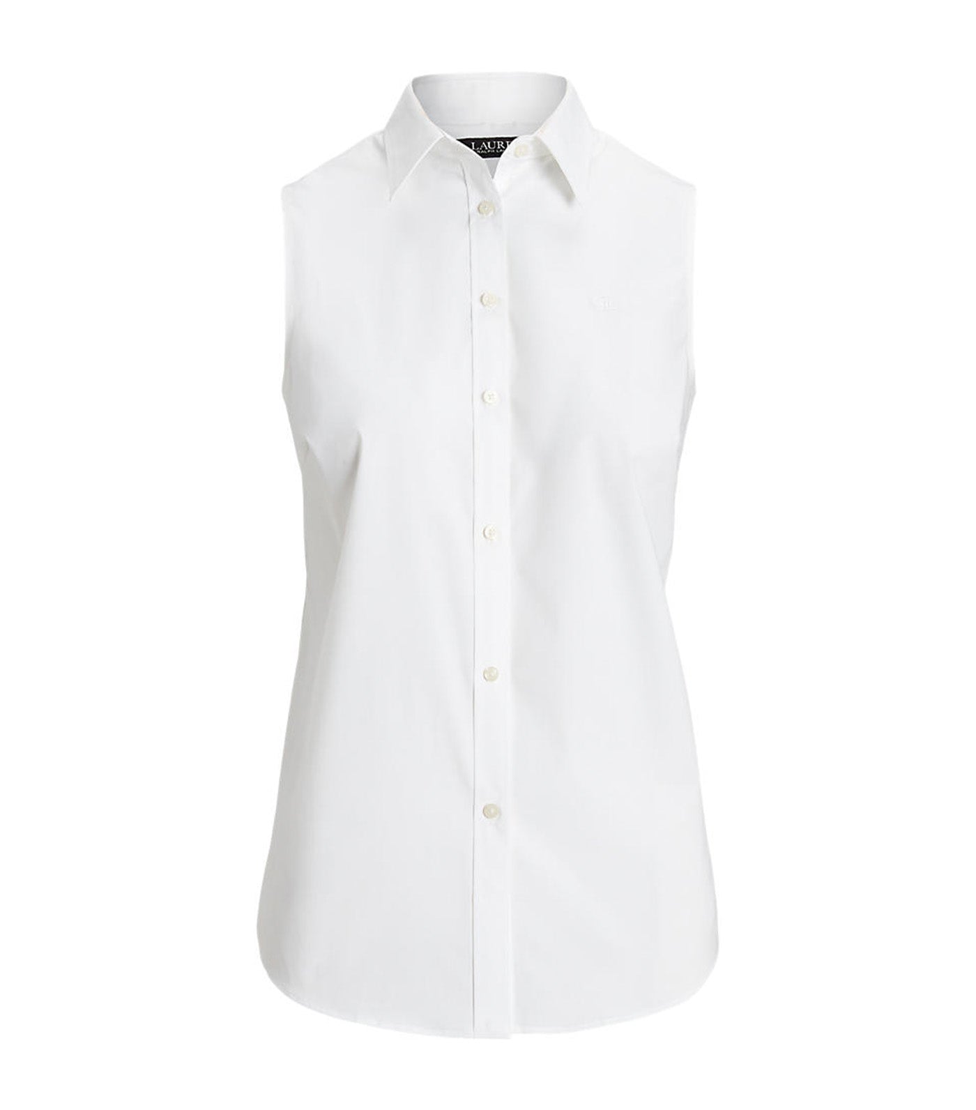Women's Akuna Sleeveless Button Shirt White