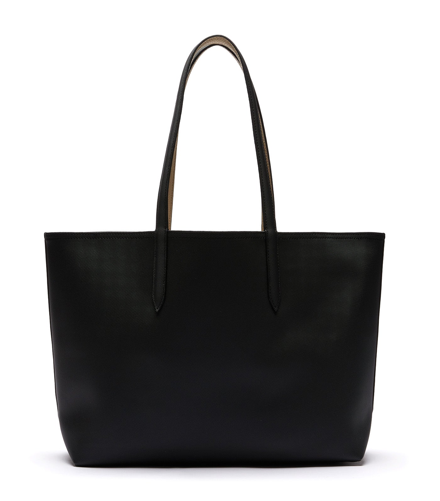 Women's Anna Reversible Bicolor Tote Bag Black Warm Sand