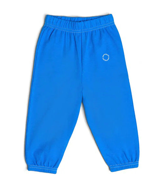 Yawning Yolk Jogger Pants in Organic Cotton - Nautical Blue