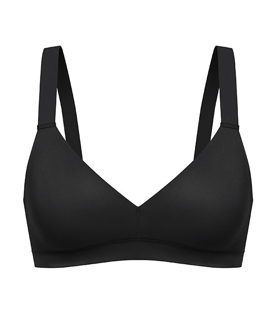 Spanx 30034R Undie-tectable Lightly Lined T-Shirt Bra, BLACK, Size 32D