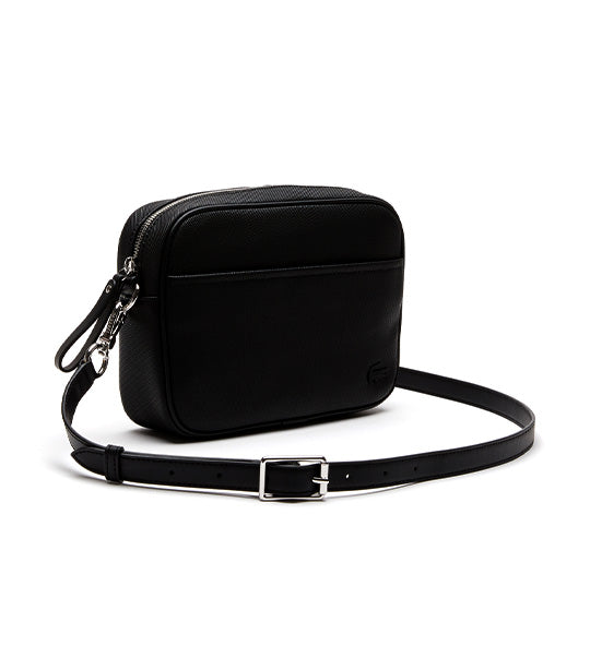 Women's Daily Lifestyle Zip Crossover Bag Noir